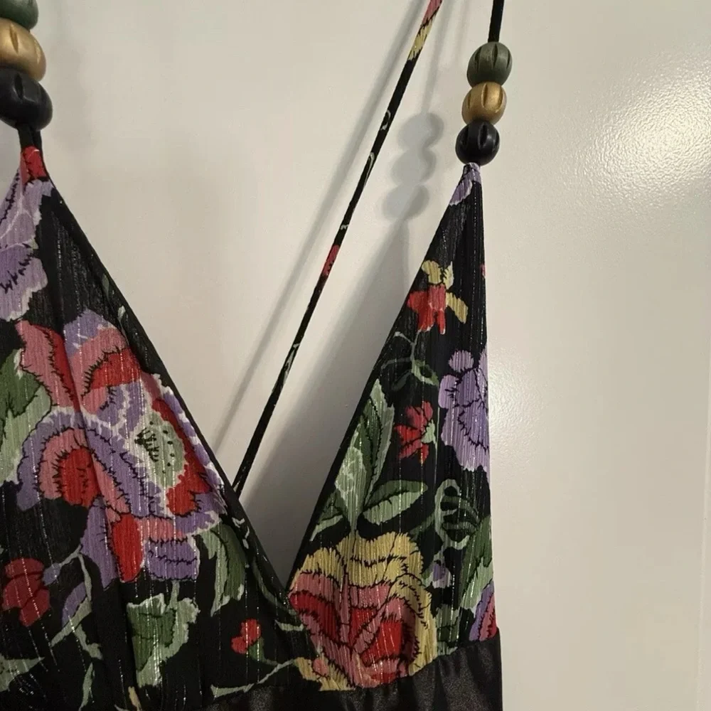 🌸 Tricia Fix Boho Bloom Maxi Gown – Preloved Charm, 🌸 Size Large - Picture 6 of 16